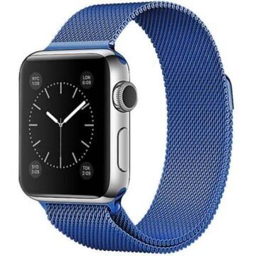 Ремешок для Apple Watch 44/42mm Milanese Loop Blue